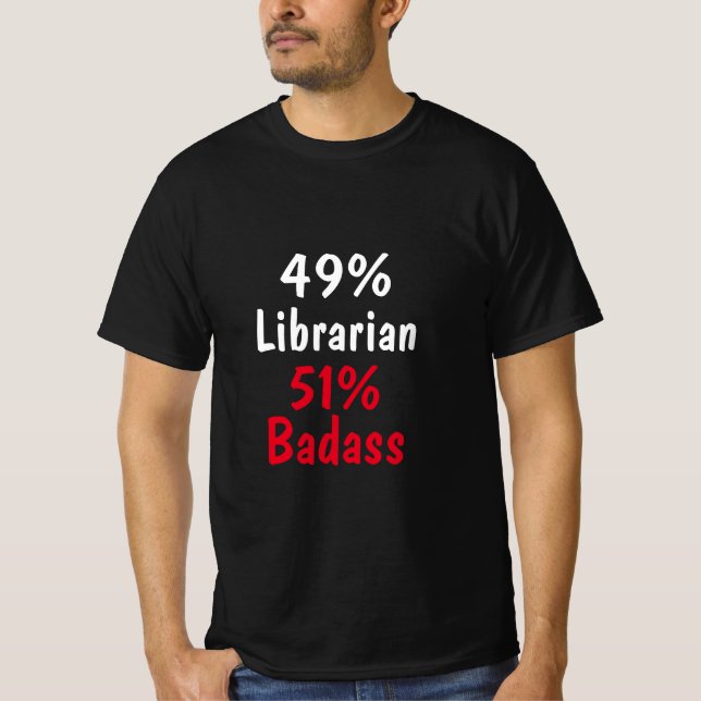 Camiseta Bibliotecário Badass (Frente)
