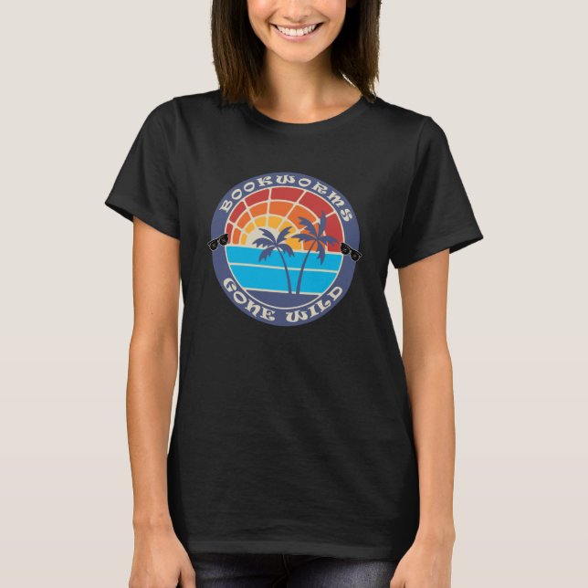 Camiseta Bibliotecário Break Beach Vacay Dizendo (Frente)