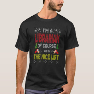 Camiseta Bibliotecário, Claro, Da Lista De Nice - Cristã Fe