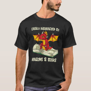 Camiseta Bibliotecário de Bookworms Lendo Fantasia Livro An