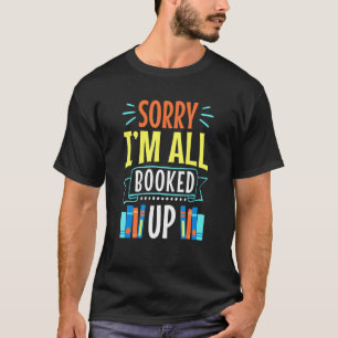 Camiseta Bibliotecário de Livros Desculpe-Me Todos Contabil