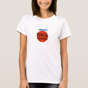 Camiseta Bibliotecário de Ninja