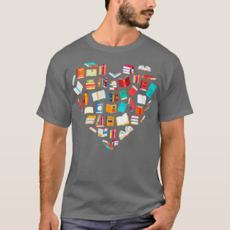 Camiseta Bibliotecário do Clube de Leitura do Coração do Li