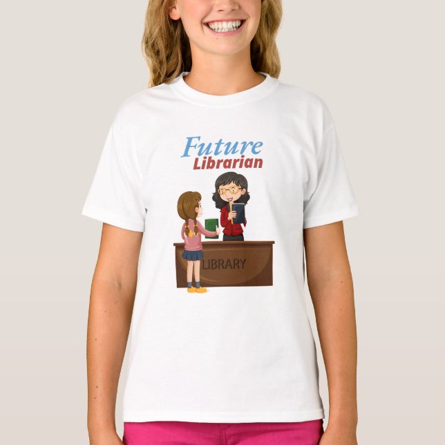 Camiseta Bibliotecário Futura (Frente)