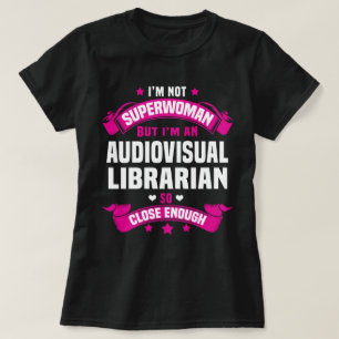 Camiseta Bibliotecas audiovisuais