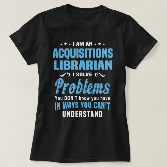 Camiseta Bibliotecas de Aquisições (Frente do Design)
