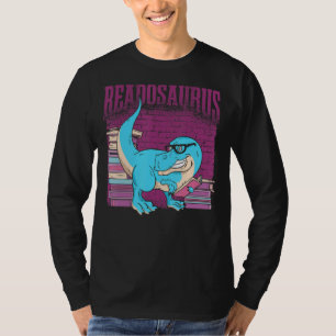 Camiseta Bibliotecas do Livro do Dinossauro do Readossauro