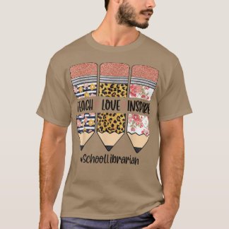 Camiseta Bibliotecas Escolares De Volta Ao Ensino Ensinar A