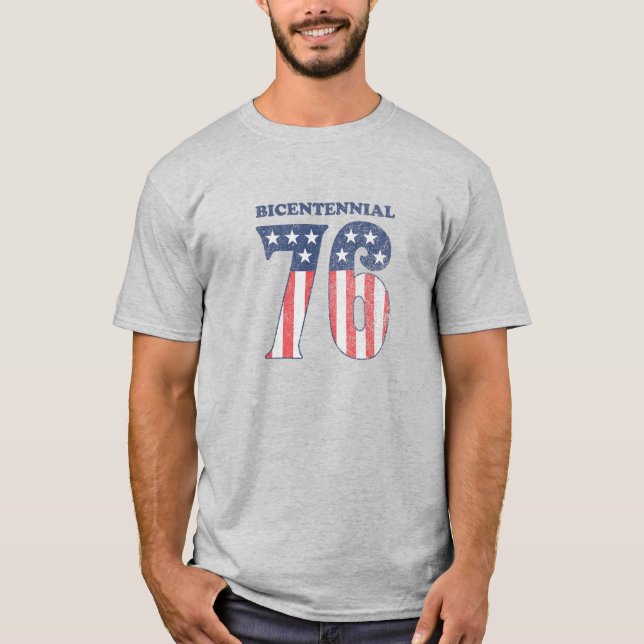 Camiseta Bicentenário 76 (apagado) (Frente)