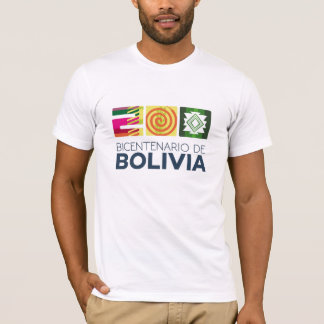Camiseta bicentenário da Bolívia