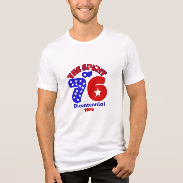 CAMISETA BICENTENNIAL 76 - RETRO (Frente)