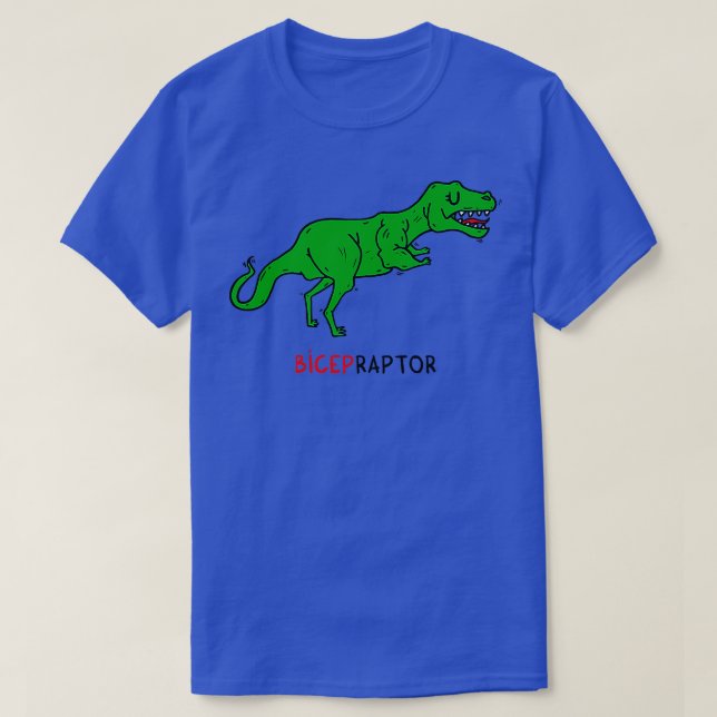 Camiseta BICEPraptor (Frente do Design)