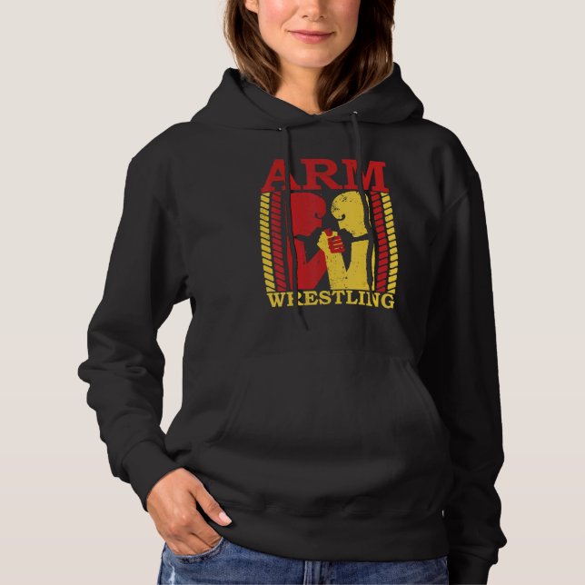 Camiseta Bíceps de apertar com o atleta da Luta de braço (Frente)
