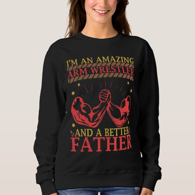 Camiseta Bíceps de apertar com o atleta da Luta de braço (Frente)
