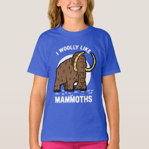 Camiseta Bichinho Pré-Histórico Engraçado Mammoth