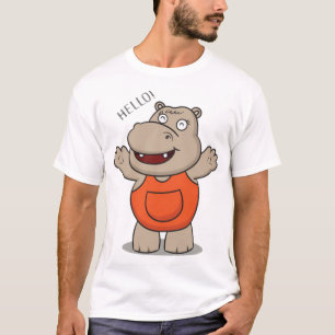 Camiseta Bicho de animação bonito