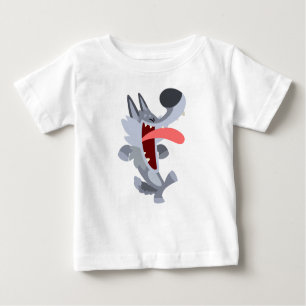 Camiseta Bicho de Banda Bestial Wolf Baby T Shirt