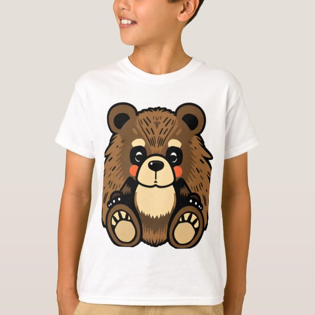 Camiseta bicho de estimação em salto (Frente)