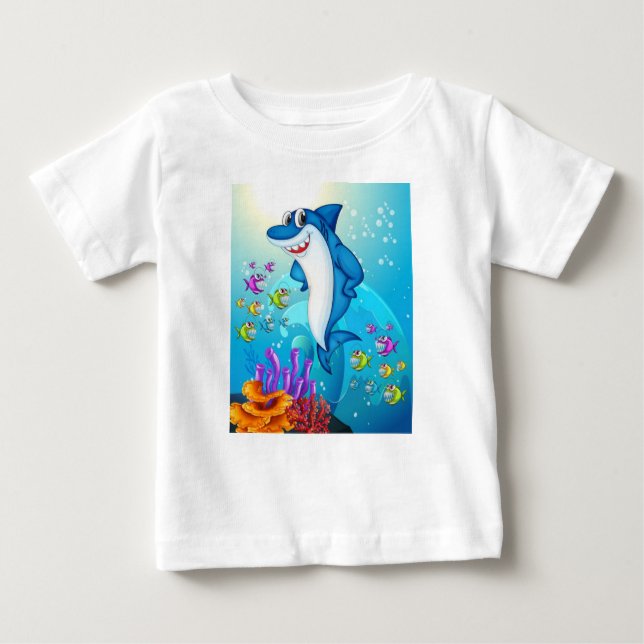 Camiseta Bicho de Peixe Cinto Submarino (Frente)