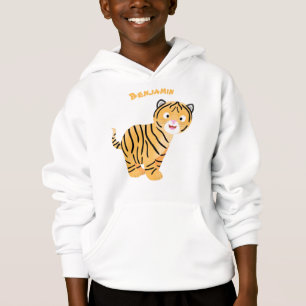 Camiseta Bicho de tigre feliz e bonito