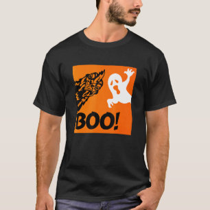 Camiseta Bicho! Galinha Assustadora de Halloween Engraçada