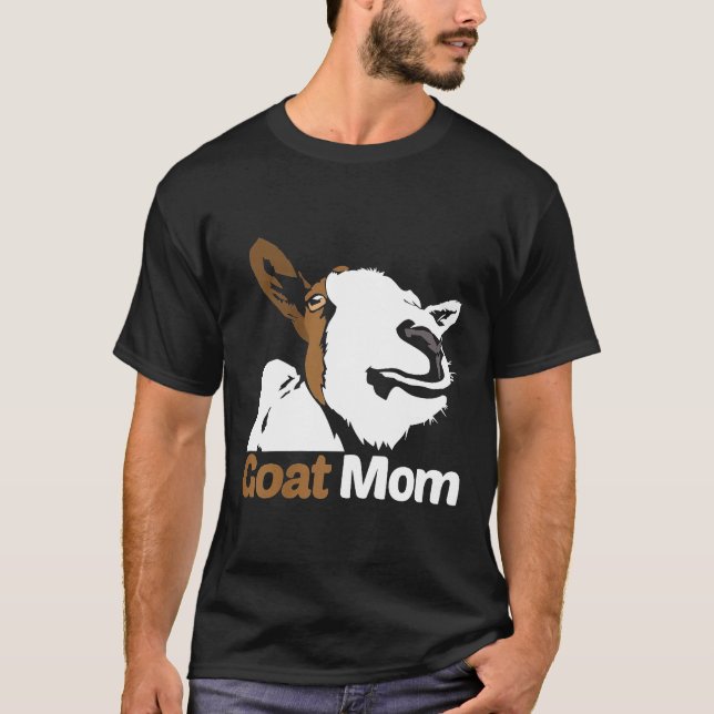 Camiseta Bicho-Mãe Ovelhas-Mãe-Vaca Farmadora Herder Fa (Frente)