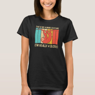 Camiseta Bicho-Preguiça Fofo Para Homens Mulheres Bicho-Pre