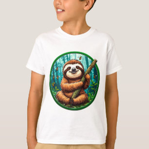 Camiseta 🦥 Bicho-Preguiça Fofo Presente Relax ✨