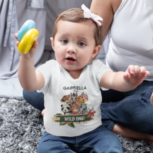 Camiseta Bicho Selvagem Fofo Animais da Selva 