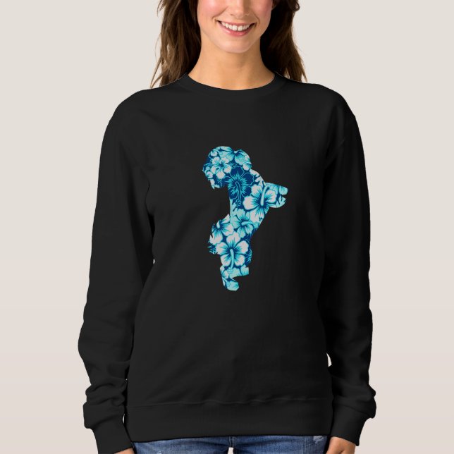 Camiseta Bichon Frise Aloha Cão Havaiano 2 (Frente)