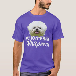 Camiseta Bichon Frise Cachorro Cachorro Cachorro Cachorro C