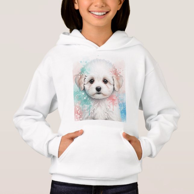 Camiseta Bichon Frise da Natasha Us (Frente)