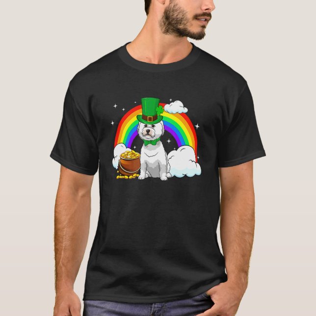 Camiseta Bichon Frise Dog (Frente)