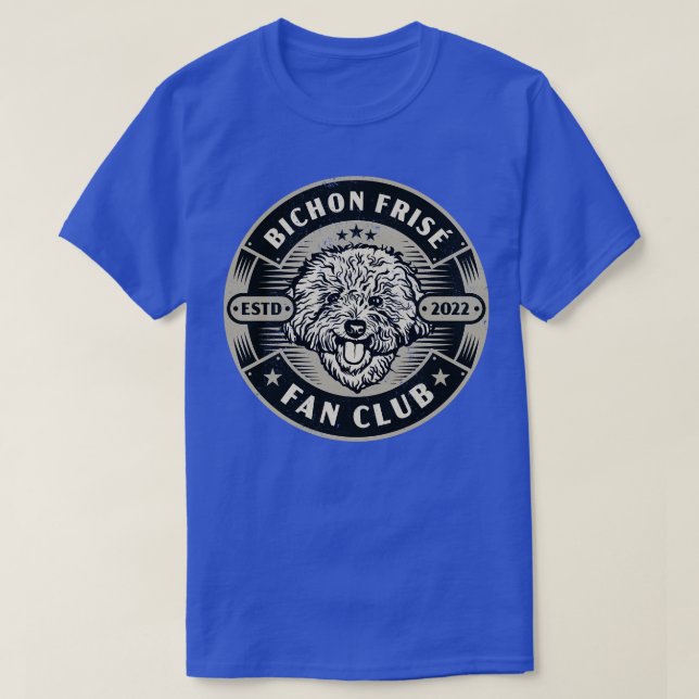 Camiseta Bichon Frise Dog (Frente do Design)