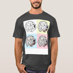 Camiseta Bichon Frise Dog Quatro Rostos