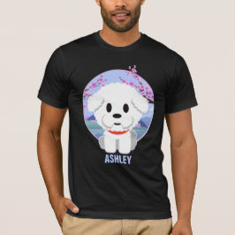 Camiseta Bichon Frisé Kawaii Cute Dog Pet