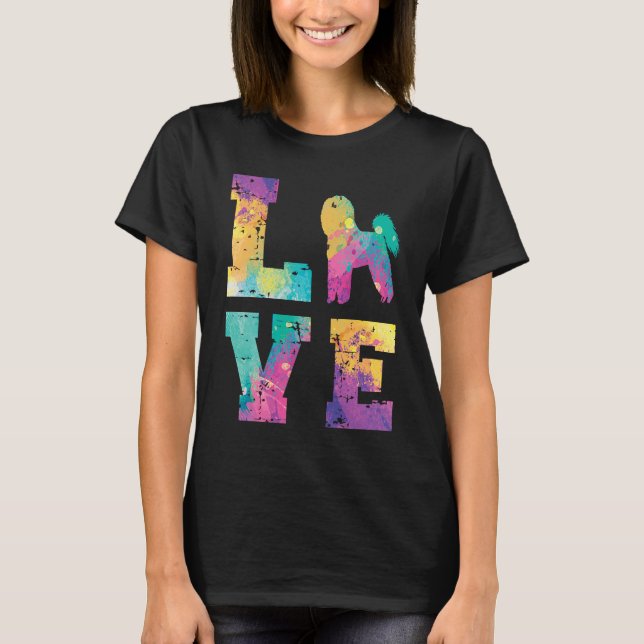 Camiseta Bichon Frise Love (Frente)