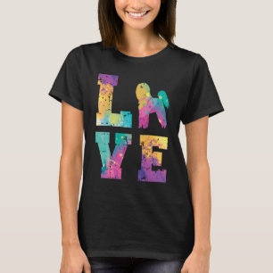 Camiseta Bichon Frise Love