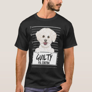Camiseta Bichons Frise Cachorro Culpado