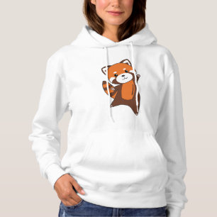 Camiseta Bichos De Panda Vermelha Para Crianças Kawaii