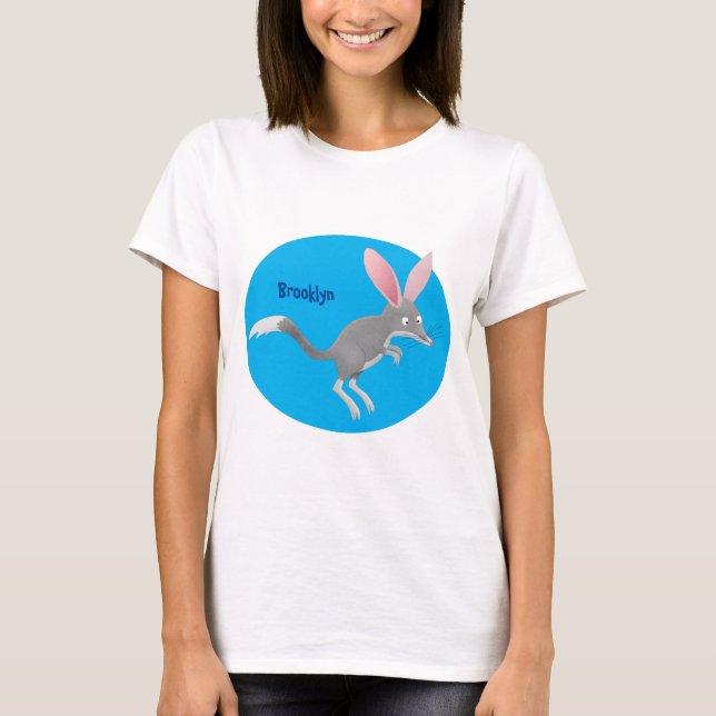 Camiseta Bicicleta australiano feliz e giro (Frente)