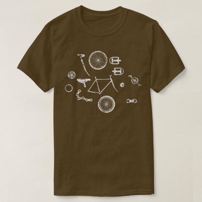 Camiseta Bicicleta Bicicleta (Frente do Design)