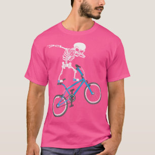 Camiseta Bicicleta Bmx Bicicleta Mtb De Skeleton