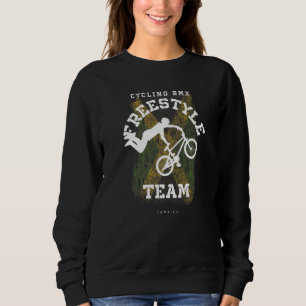 Camiseta Bicicleta BMX Freestyle Bandeira da Jamaica Ciclis