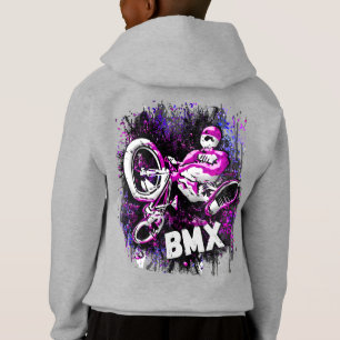 Camiseta Bicicleta Bmx Retroativa - Hoodie De Salto De Tric