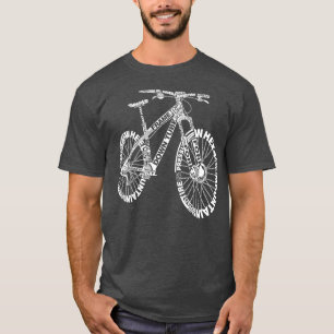 Camiseta Bicicleta de Anatomia Incrível