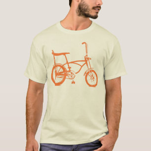 Camiseta Bicicleta De Banco De Banana, De Cor Laranja