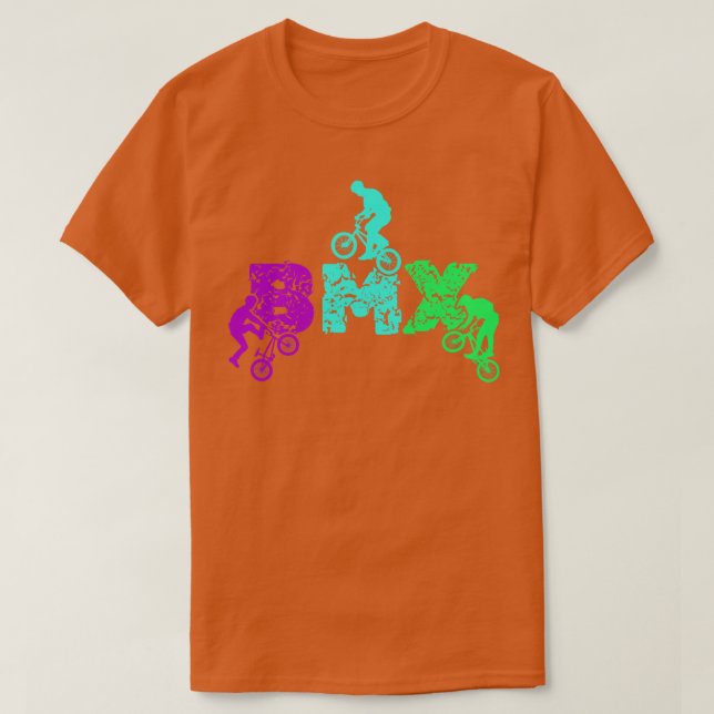 Camiseta Bicicleta de Bicicleta de Bicicleta de Bicicleta B (Frente do Design)