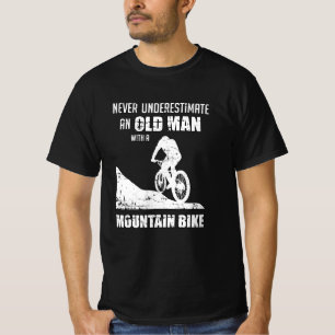 Camiseta Bicicleta de Bicicleta de Montanha Subestima Prese
