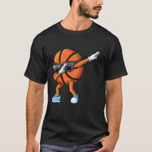Camiseta Bicicleta de Bola de Lúpulo de Basquete Funny D